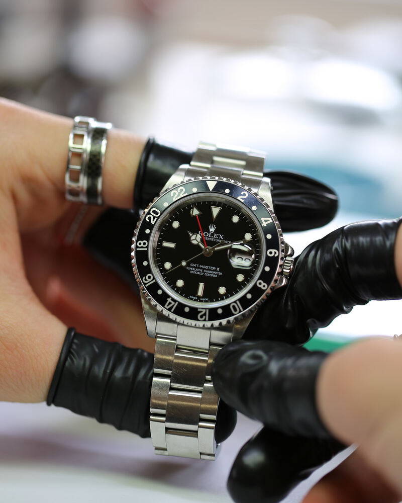 Rolex GMT-Master II 16710 sur bracelet