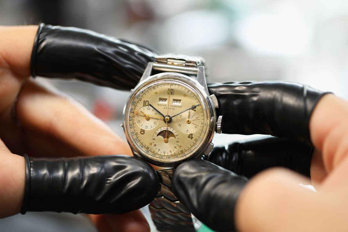 Baume & Mercier Triple date